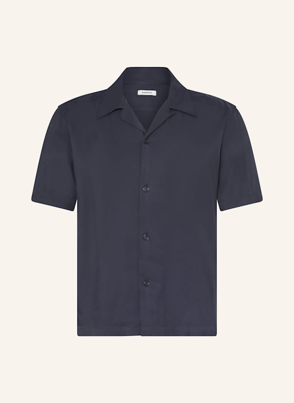 SANDRO Resorthemd Comfort Fit DUNKELBLAU