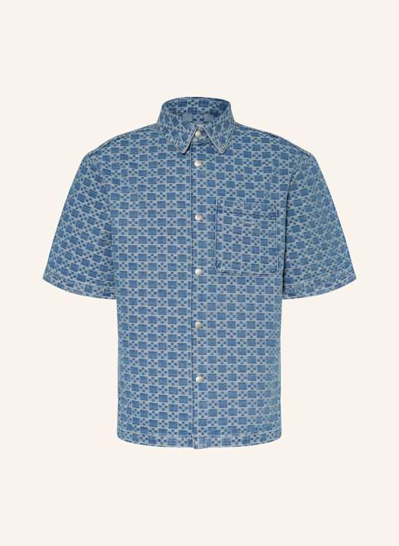 SANDRO Koszula jeansowa comfort fit 40 SKY BLUE