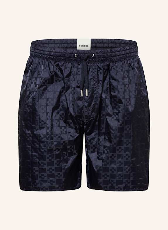 SANDRO Badeshorts DUNKELBLAU