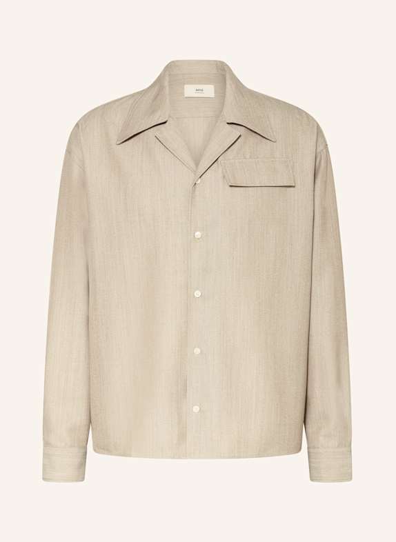 AMI PARIS Overshirt CAMEL
