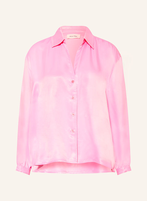 American Vintage Satin blouse UNYL PINK