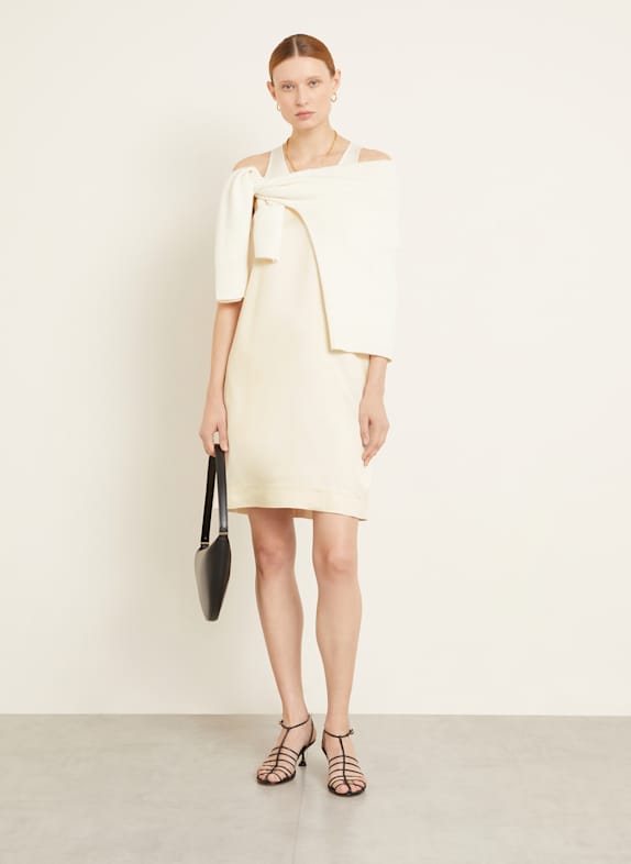 TOTEME Satinkleid CREME