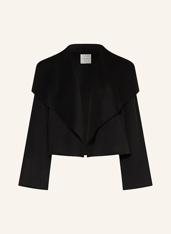 TOTEME Jacke SCHWARZ