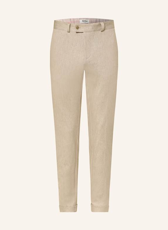 CG - CLUB of GENTS Suit trousers CG CLOW slim fit 21 HELLBEIGE