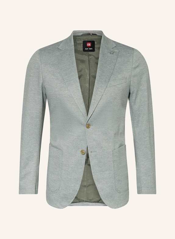 CG - CLUB of GENTS Anzugsakko aus Jersey Slim Fit 52 Grün