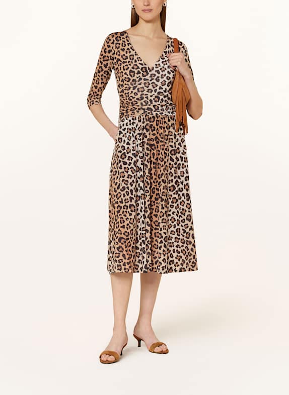 marivie Jerseykleid NICE! mit 3/4-Arm BRAUN