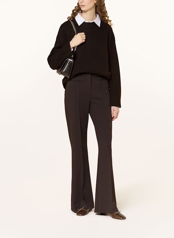 REISS Bootcut-broek CLAUDE MARRON FONCÉ