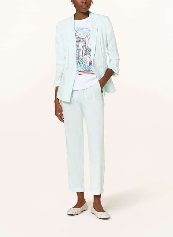 MARC CAIN Blazer mit Leinen MINT