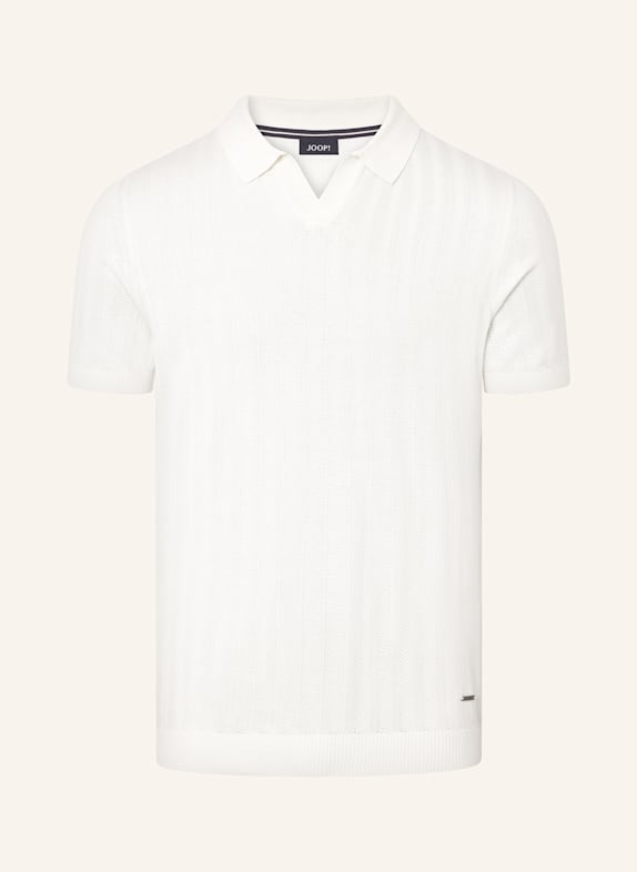 JOOP! Strick-Poloshirt KALO WEISS