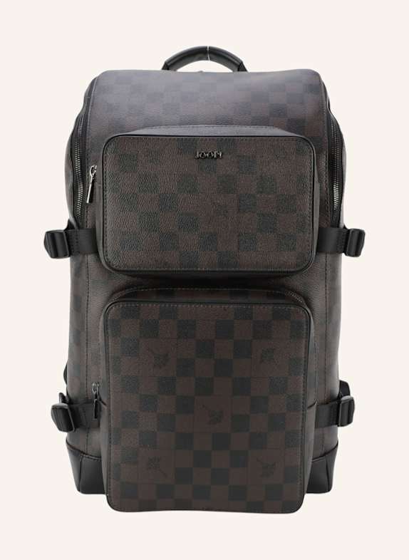 JOOP! Rucksack CORTINA PIAZZA DIEGO mit Laptop-Fach DUNKELBRAUN/ SCHWARZ