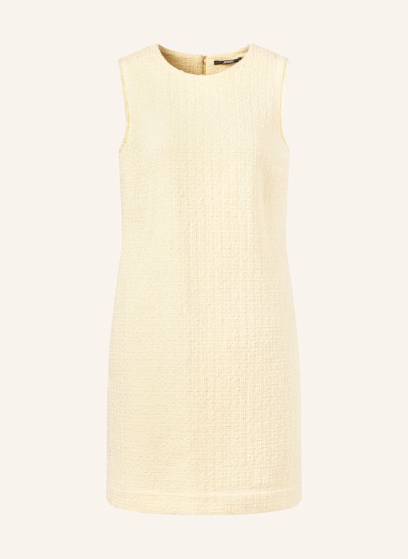 JOOP! Bouclé-Kleid HELLGELB