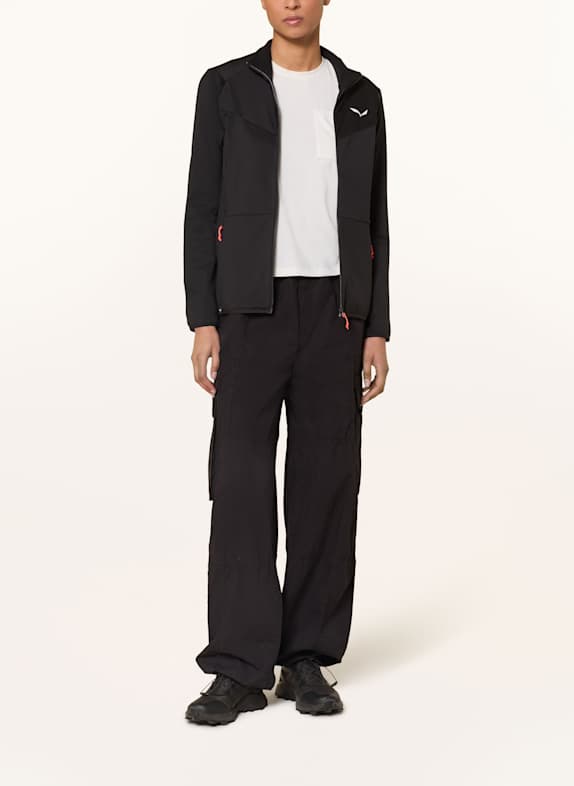 SALEWA Midlayer-jas PUEZ CAMMINO ZWART