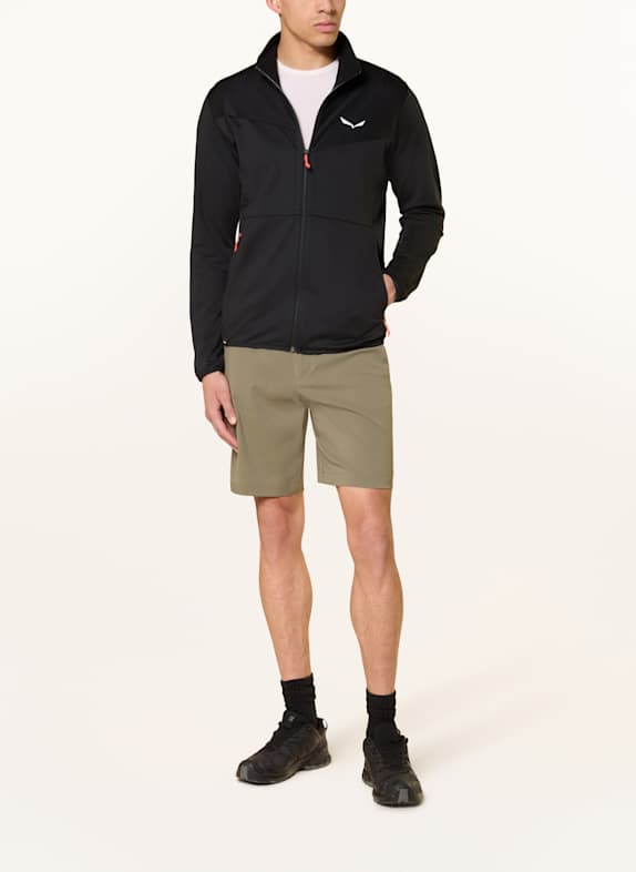 SALEWA Midlayer-jas PUEZ CAMMINO ZWART
