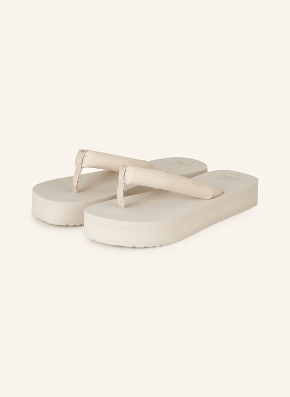 Calvin Klein Zehentrenner CREME