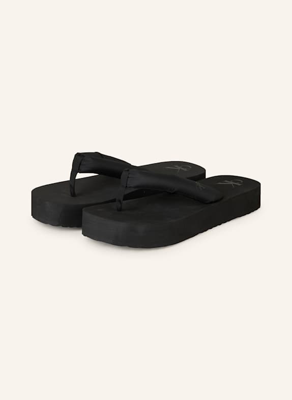 Calvin Klein Zehentrenner SCHWARZ