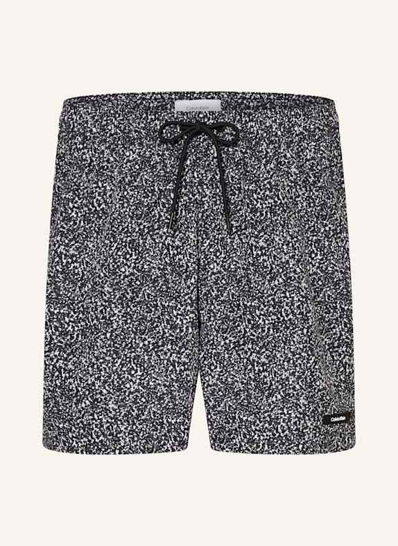 Calvin Klein Badeshorts CK ESSENTIALS DUNKELGRAU/ GRAU/ HELLGRAU