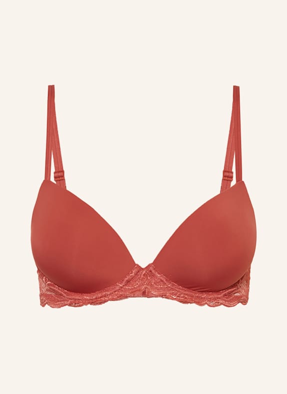 Calvin Klein Schalen-BH SENSUAL STRETCH LOVE HELLROT