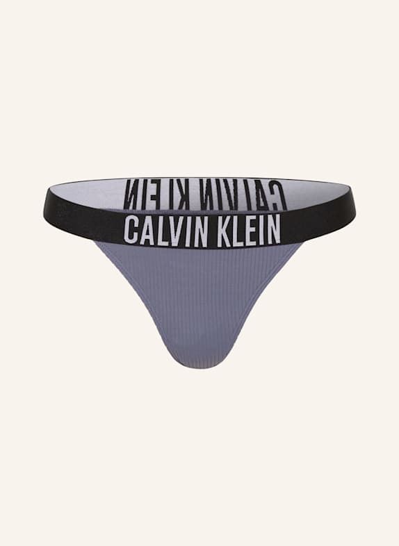 Calvin Klein Brazilian bikini bottoms INTENSE POWER BLUE GRAY