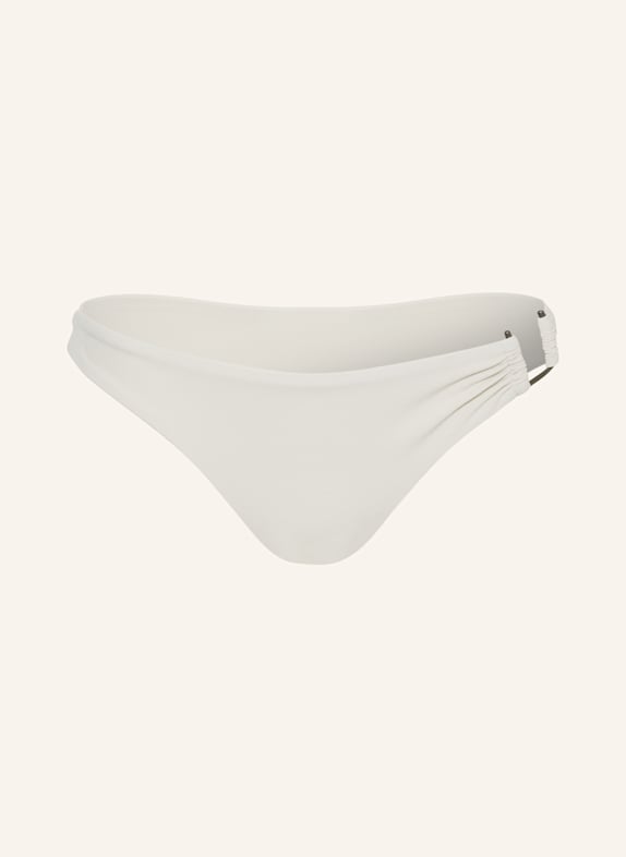 Calvin Klein Dół od bikini brazylijskiego CK WIRE KREMOWY