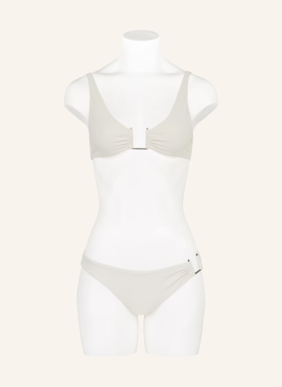 Calvin Klein Brazilian bikini broekje CK WIRE CRÈME