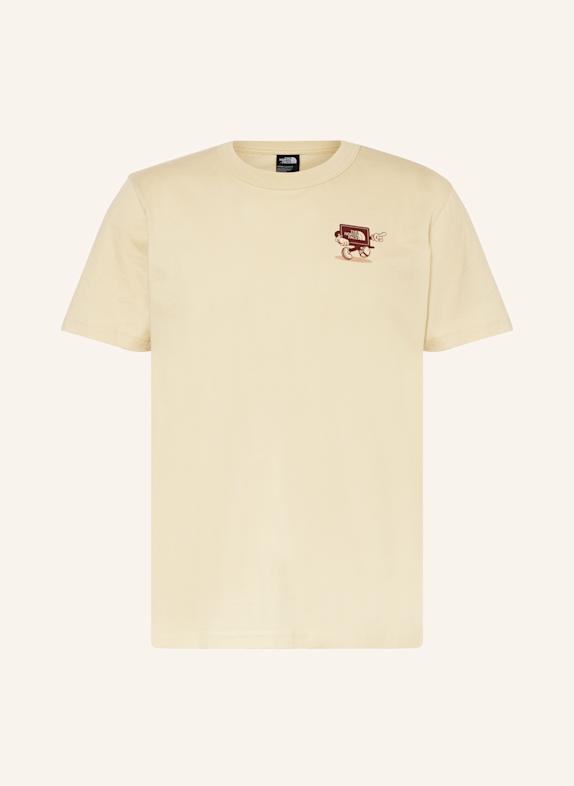 THE NORTH FACE T-Shirt HELLBRAUN
