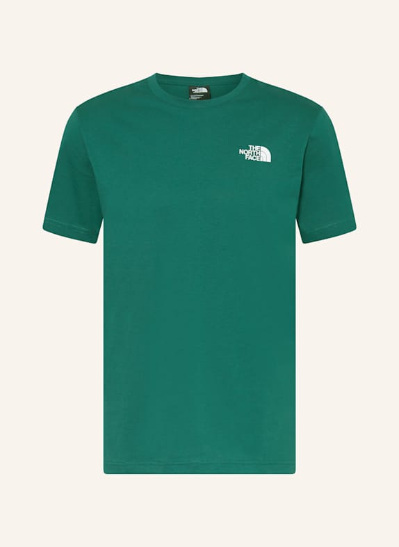 THE NORTH FACE T-shirt DARK GREEN