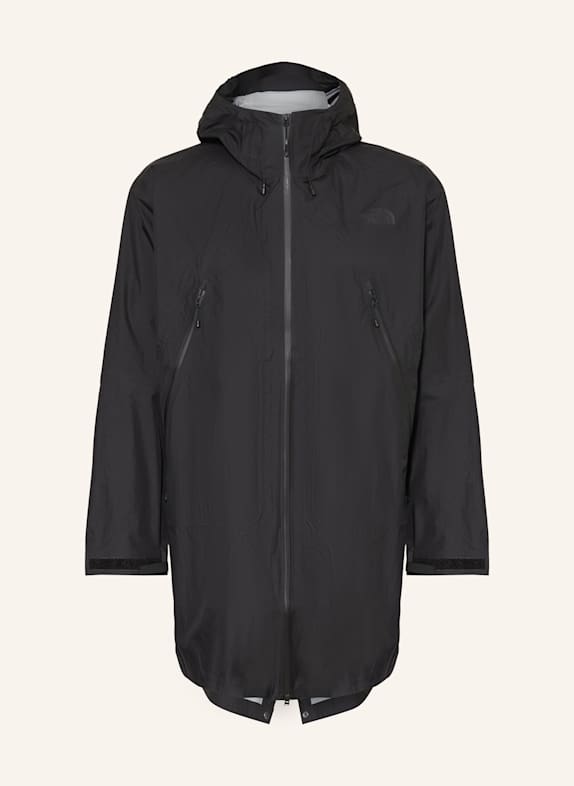 THE NORTH FACE Oversized-Regenmantel RAIN SCHWARZ