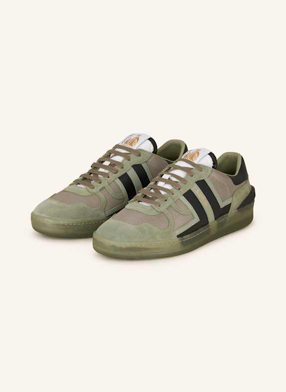 LANVIN Sneakersy CLAY ZIELONY/ CZARNY