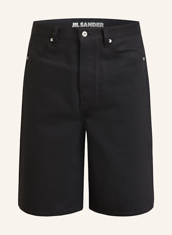 JIL SANDER Jeansshorts SCHWARZ