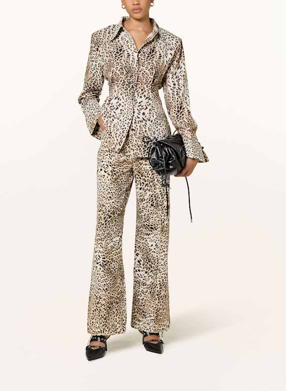 GESTUZ Marlene broek GZLEONIA LICHTBRUIN / BRUIN / MARRON FONCÉ