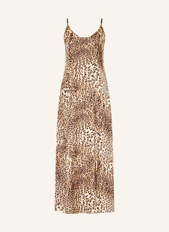GESTUZ Kleid GZIEELO HELLBRAUN/ BRAUN/ DUNKELBRAUN