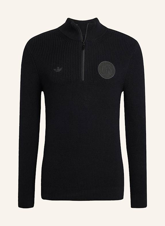 adidas Originals Troyer GERMANY ANNIVERSARY HALF ZIP SCHWARZ