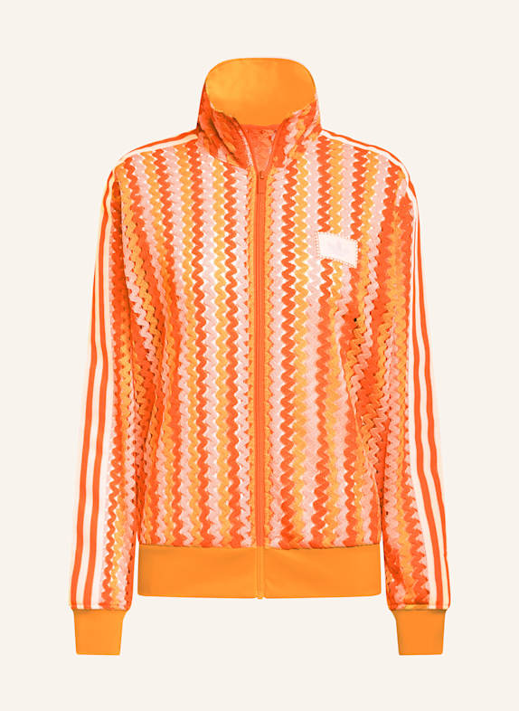 adidas Originals Häkelblouson ADIDAS ORIGINALS SUMMER GLOW FIREBIRD ORANGE/ DUNKELGELB/ PINK