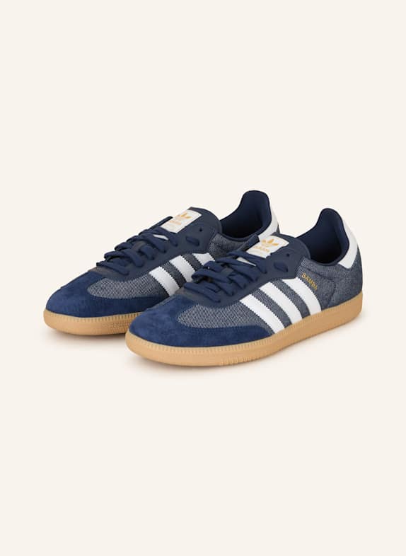 adidas Originals Sneaker SAMBA OG DUNKELBLAU/ WEISS