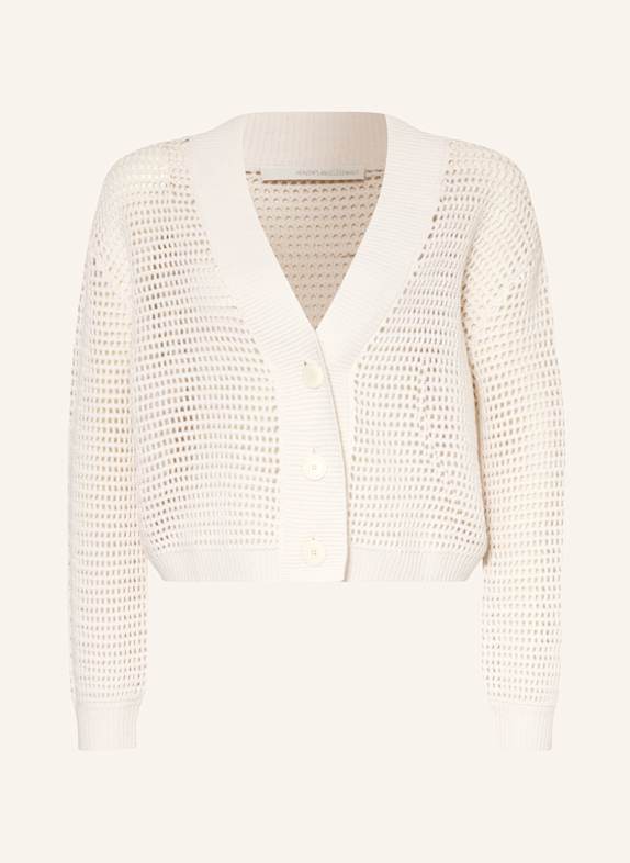 HERZEN'S ANGELEGENHEIT Cardigan with cashmere ECRU