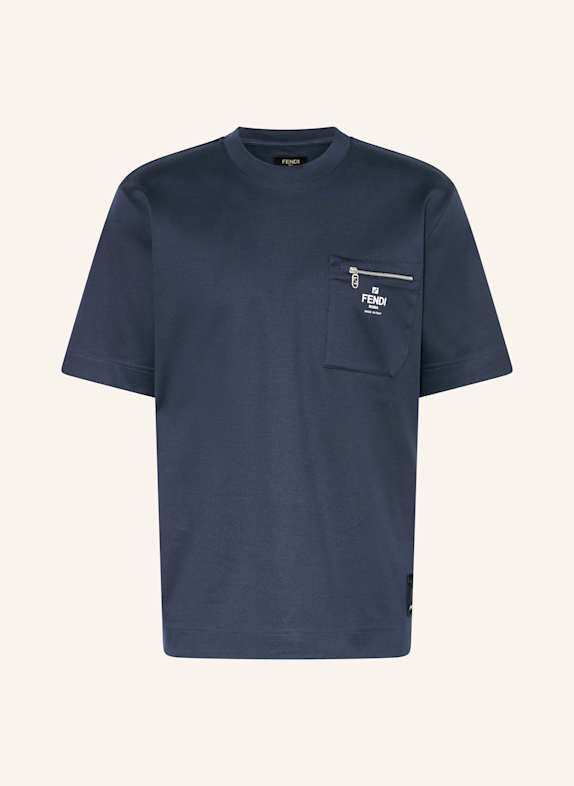 FENDI T-Shirt DUNKELBLAU
