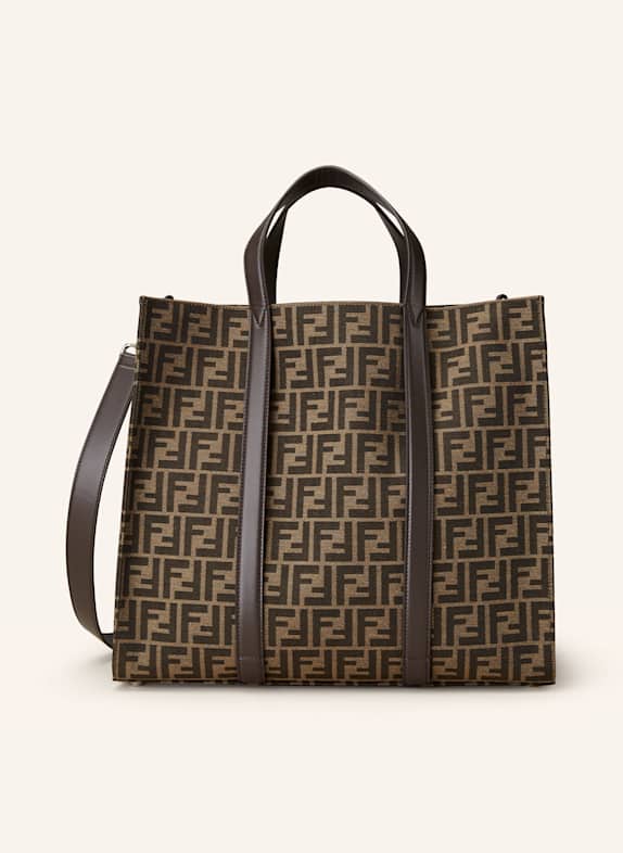 FENDI Shopper BRAUN/ DUNKELBRAUN