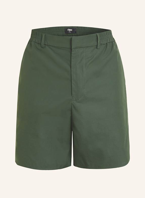 FENDI Shorts DUNKELGRÜN