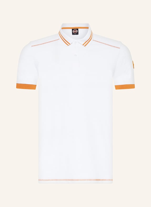 COLMAR Piqué polo shirt regular fit WHITE