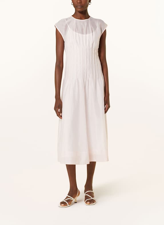 PESERICO Kleid mit Seide HELLROSA