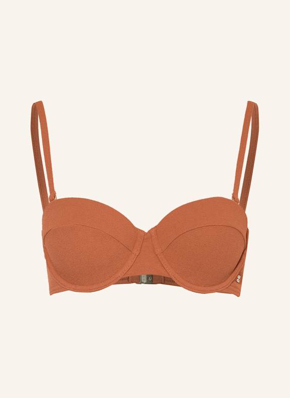 TOMMY HILFIGER Bügel-Bikini-Top DUNKELORANGE