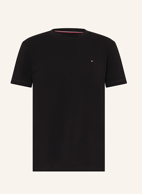 TOMMY HILFIGER Schlafshirt SCHWARZ