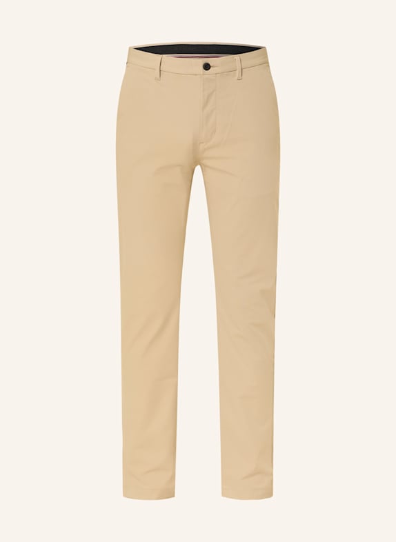 TOMMY HILFIGER Chino DENTON Straight Fit HELLBRAUN