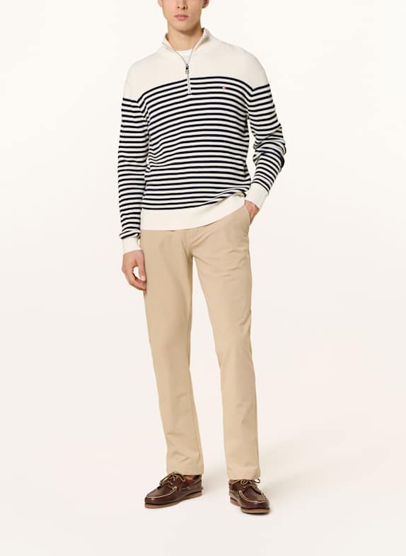 TOMMY HILFIGER Pantalon chino DENTON coupe droite MARRON CLAIR