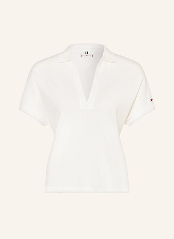 TOMMY HILFIGER Piqué-Poloshirt ECRU