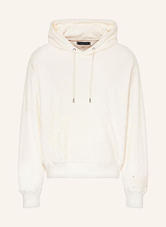 TOMMY HILFIGER Jacquard-Hoodie CREME