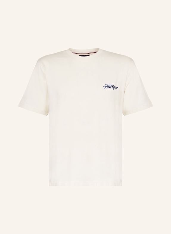 TOMMY HILFIGER T-Shirt CREME/ BLAU/ HELLBLAU