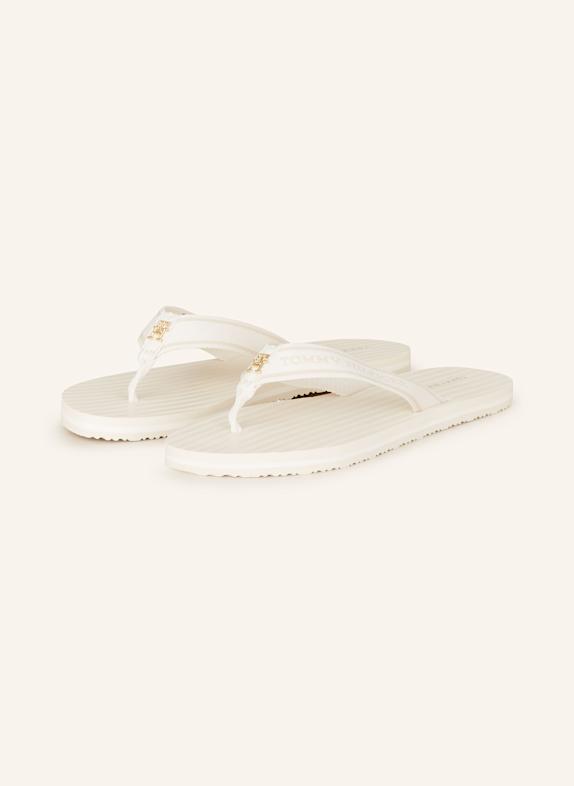 TOMMY HILFIGER Zehentrenner ECRU