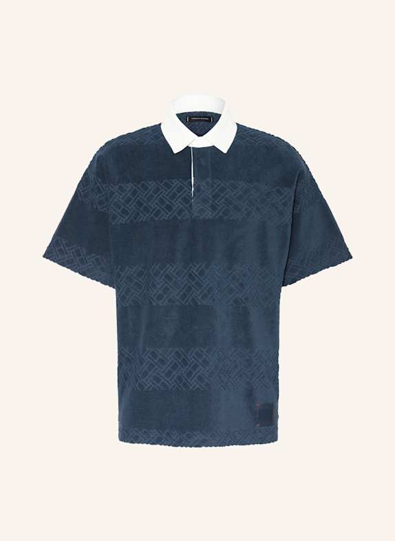 TOMMY HILFIGER Koszula rugby regular fit GRANATOWY/ BIAŁY