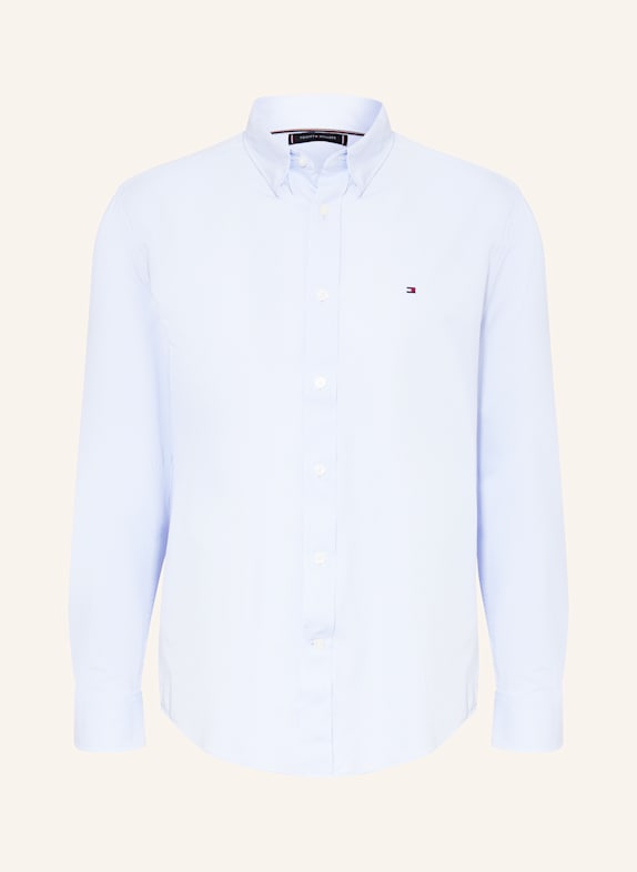 TOMMY HILFIGER Hemd Regular Fit HELLBLAU/ WEISS